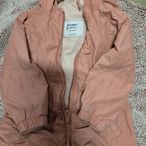 Old Navy Coral Hooded Jacket